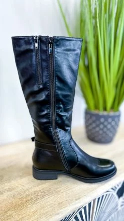 Miami Shoe SHOES Black Barce Boots