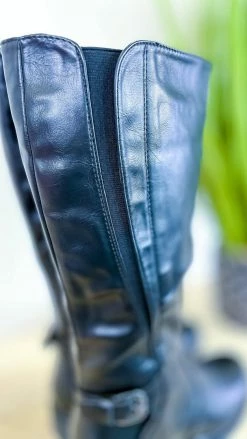 Miami Shoe SHOES Black Barce Boots