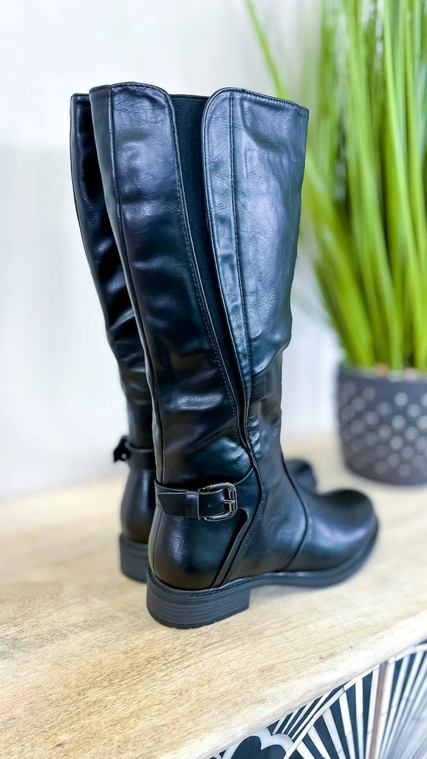 Miami Shoe SHOES Black Barce Boots