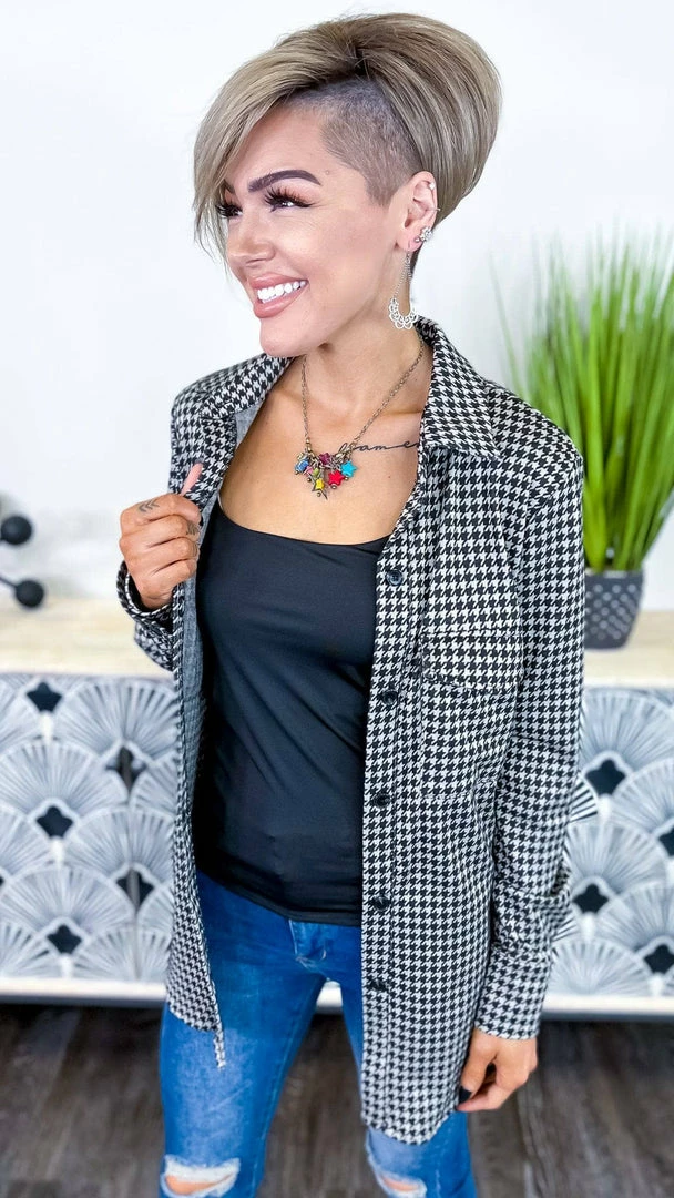 The ZigZag Stripe Black Basic Brami TOPS & TUNICS