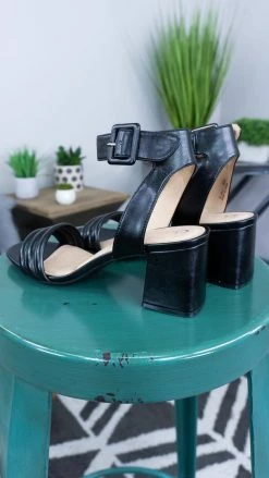 Chinese Laundry Black Blest Heels