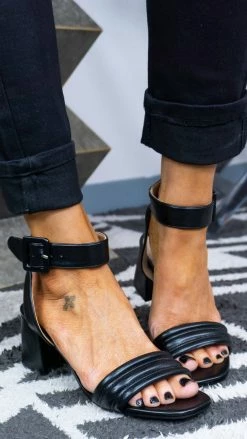 Chinese Laundry Black Blest Heels