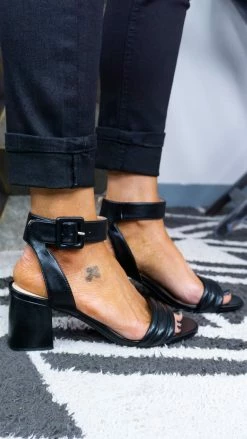 Chinese Laundry Black Blest Heels