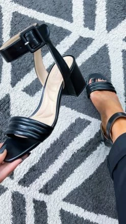 Chinese Laundry Black Blest Heels