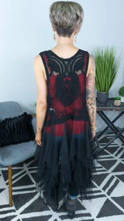 Origami Black Boho Nights Vest