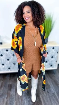 Your Fashion Wholesale Black Brighter Side Cardigan [NO RETURNS]