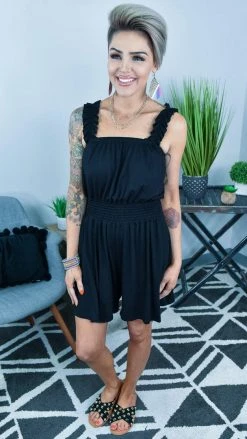 White Birch Black Cape Town Romper [NO RETURNS]