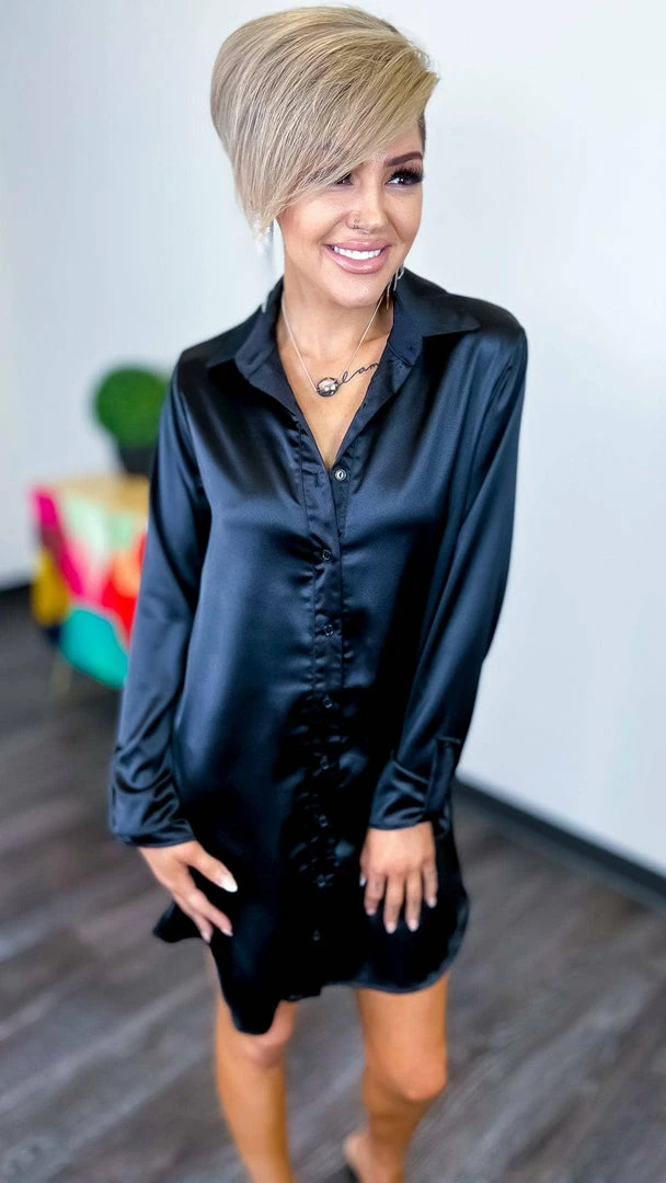 The ZigZag Stripe Black Cocktail Chats Tunic TOPS & TUNICS