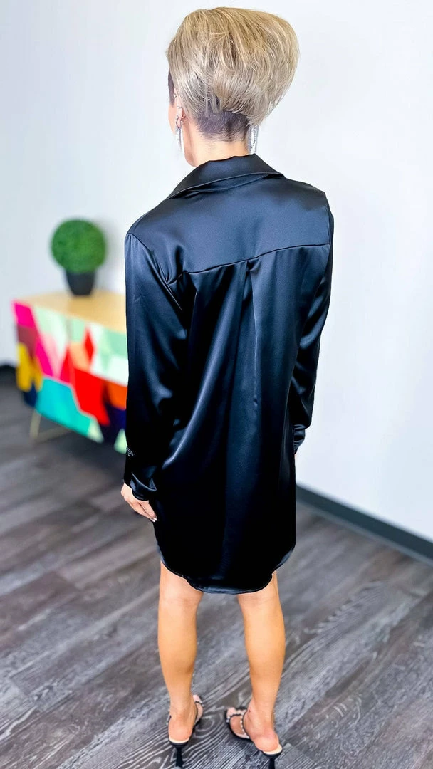 The ZigZag Stripe Black Cocktail Chats Tunic TOPS & TUNICS