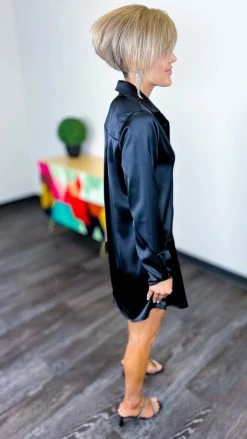 The ZigZag Stripe Black Cocktail Chats Tunic TOPS & TUNICS