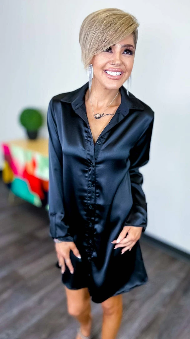 The ZigZag Stripe Black Cocktail Chats Tunic TOPS & TUNICS