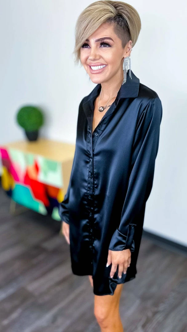 The ZigZag Stripe Black Cocktail Chats Tunic TOPS & TUNICS