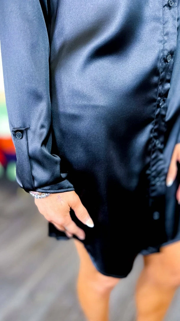 The ZigZag Stripe Black Cocktail Chats Tunic TOPS & TUNICS