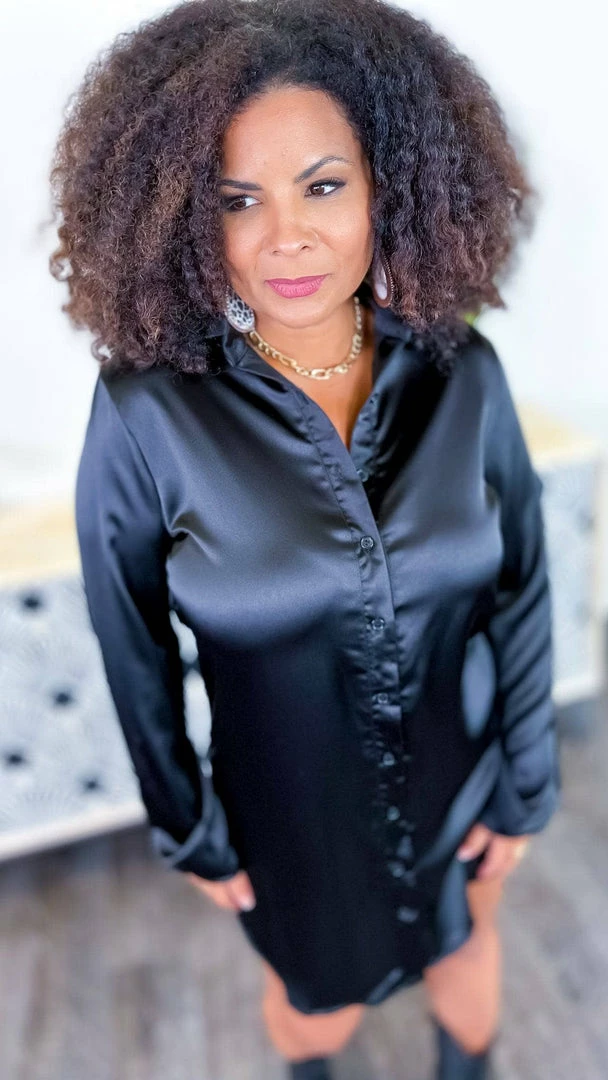 The ZigZag Stripe Black Cocktail Chats Tunic TOPS & TUNICS