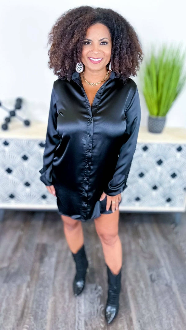 The ZigZag Stripe Black Cocktail Chats Tunic TOPS & TUNICS