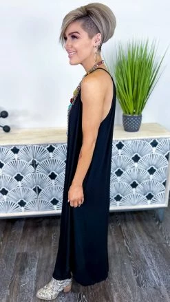 The ZigZag Stripe Black Cocktail Hour Dress DRESSES