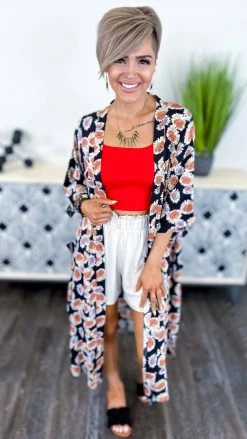 Your Fashion Wholesale OUTERWEAR Black Confident Demeanor Cardigan [NO RETURNS]