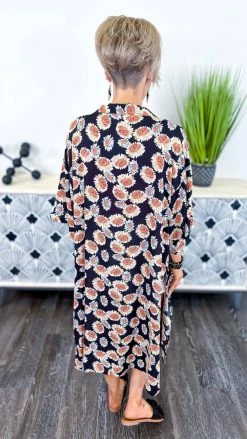 Your Fashion Wholesale OUTERWEAR Black Confident Demeanor Cardigan [NO RETURNS]