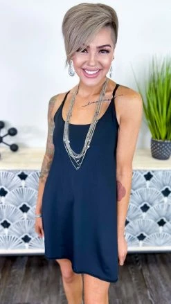 The ZigZag Stripe Black Cycle Queen Dress DRESSES