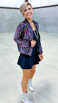 The ZigZag Stripe Black Cycle Queen Dress DRESSES