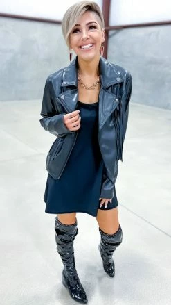 The ZigZag Stripe Black Cycle Queen Dress DRESSES