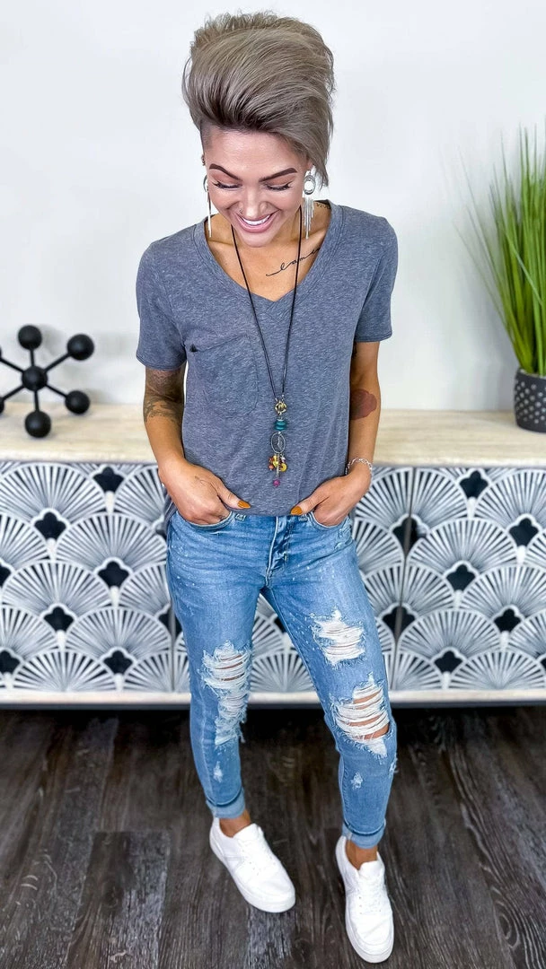 The ZigZag Stripe TOPS & TUNICS Black Daily Visit Top