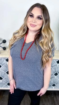 The ZigZag Stripe TOPS & TUNICS Black Daily Visit Top