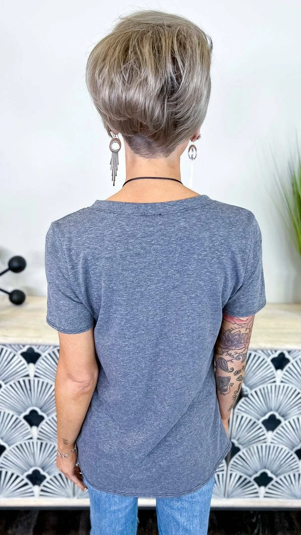 The ZigZag Stripe TOPS & TUNICS Black Daily Visit Top