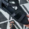 MIA Black Daxa Sandals