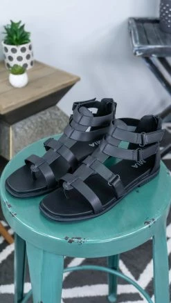 MIA Black Daxa Sandals