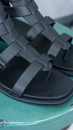 MIA Black Daxa Sandals