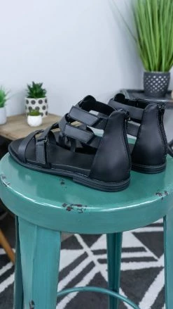 MIA Black Daxa Sandals