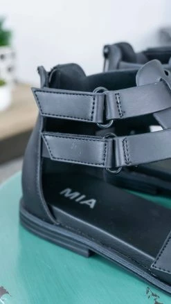 MIA Black Daxa Sandals