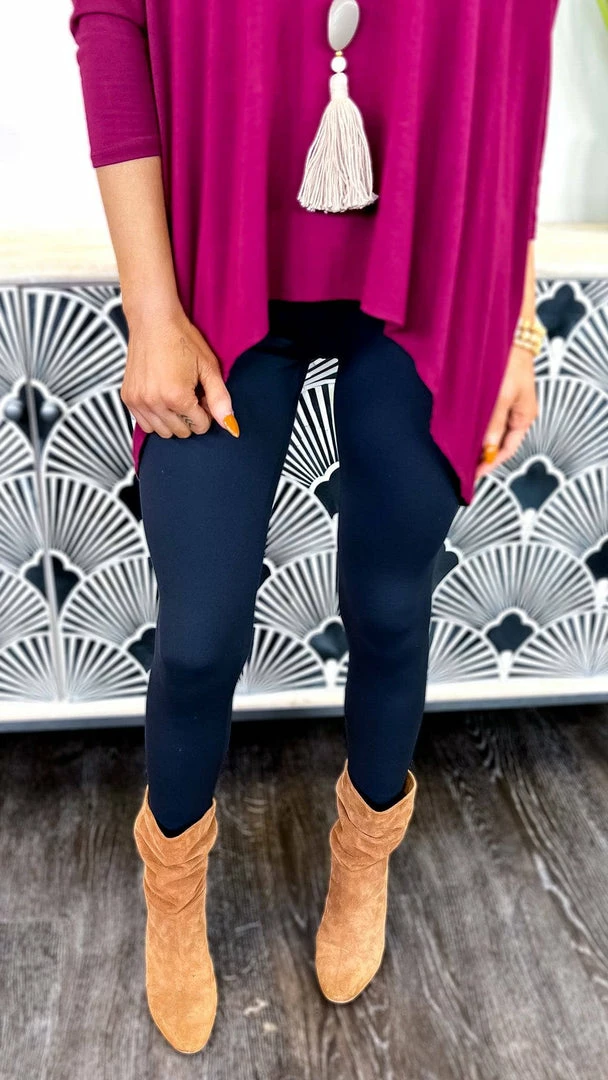 The ZigZag Stripe BOTTOMS Black Elite Leggings