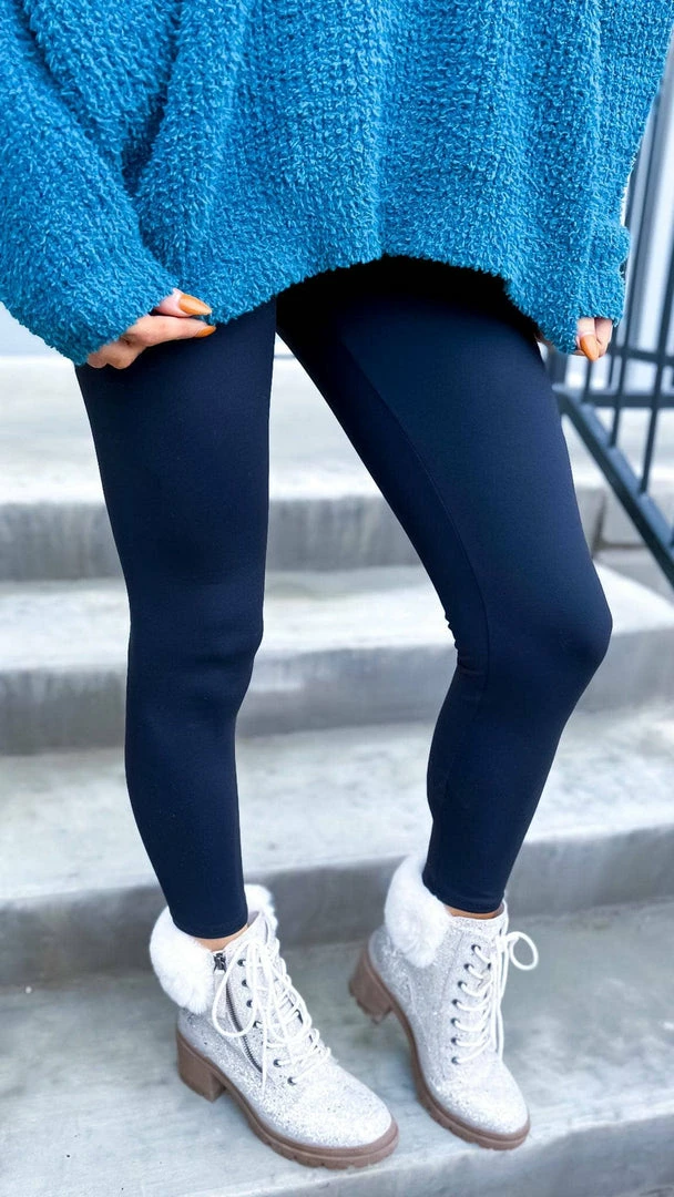 The ZigZag Stripe BOTTOMS Black Elite Leggings