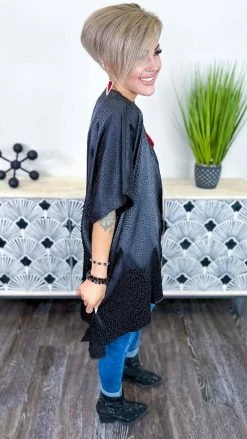 The ZigZag Stripe Black Endless Devotion Cardigan