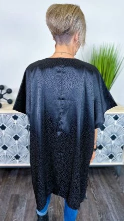 The ZigZag Stripe Black Endless Devotion Cardigan