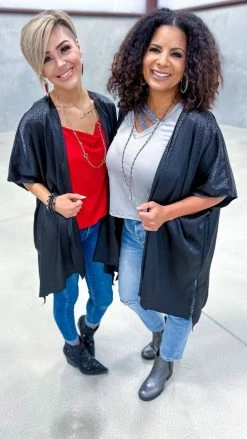 The ZigZag Stripe Black Endless Devotion Cardigan