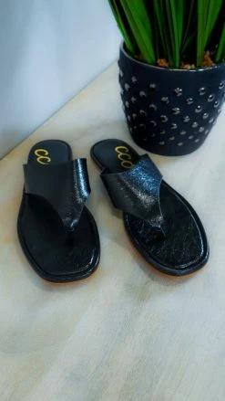 CCOCCI Black Ezar Sandals SHOES