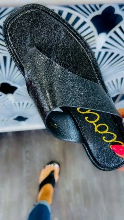 CCOCCI Black Ezar Sandals SHOES