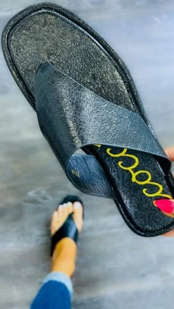 CCOCCI Black Ezar Sandals SHOES