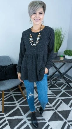 White Birch Black Fall Fanatic Top [NO RETURNS]