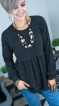 White Birch Black Fall Fanatic Top [NO RETURNS]