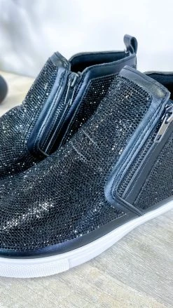 Miami Shoe SHOES Black Fast Sneakers