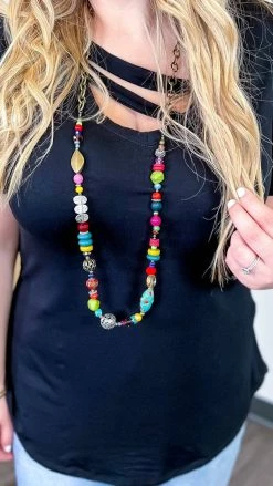 The ZigZag Stripe TOPS & TUNICS Black Favorite Basic Top