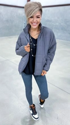 The ZigZag Stripe Black Flirtatious Friendship Top [NO RETURNS] TOPS & TUNICS