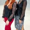 Savanna Jane TOPS & TUNICS Black Glimmering Glow Top