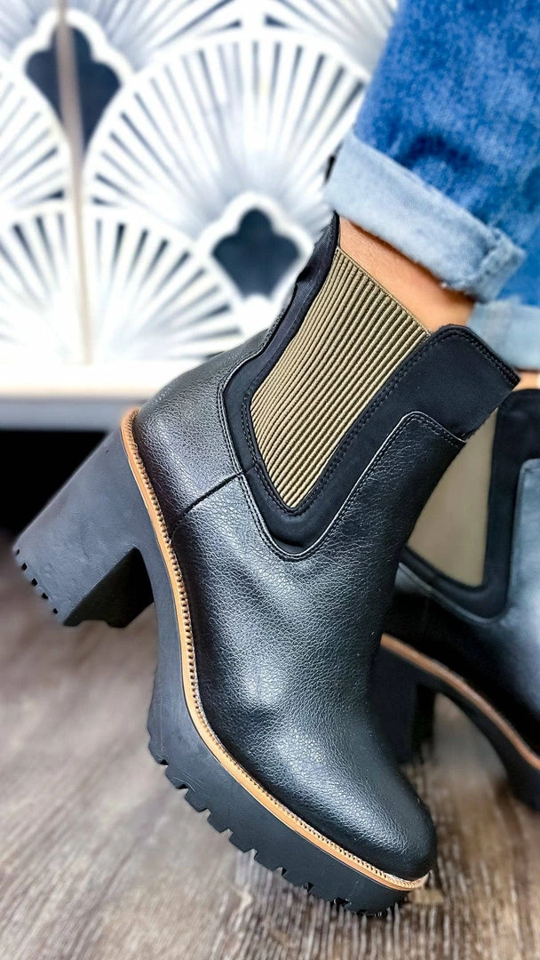 Chinese Laundry Black Good Day Booties