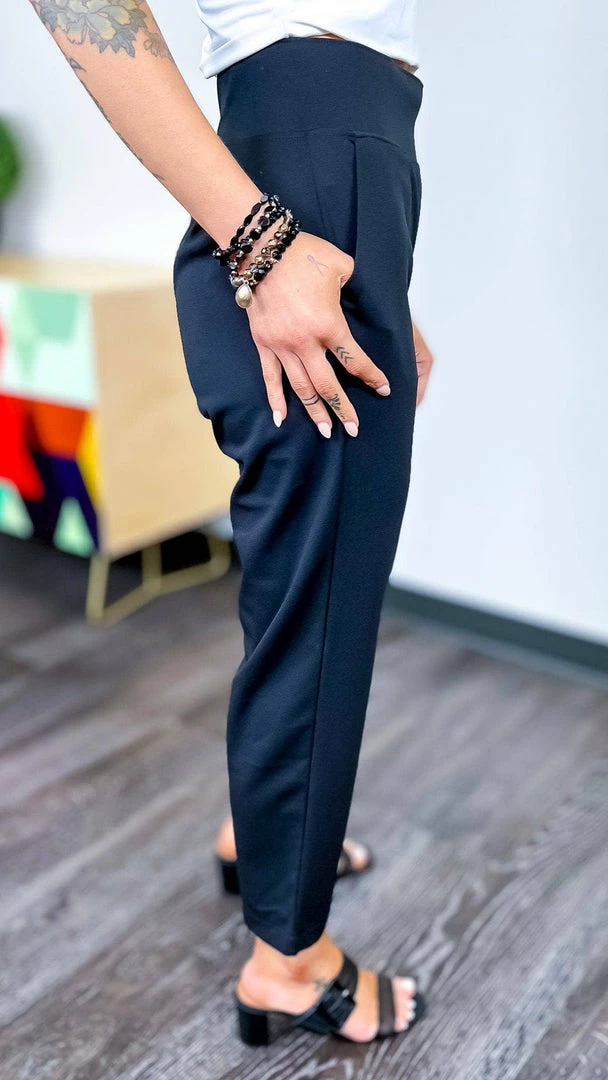 The ZigZag Stripe Black Higher Standards Pants BOTTOMS