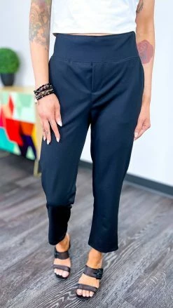 The ZigZag Stripe Black Higher Standards Pants BOTTOMS